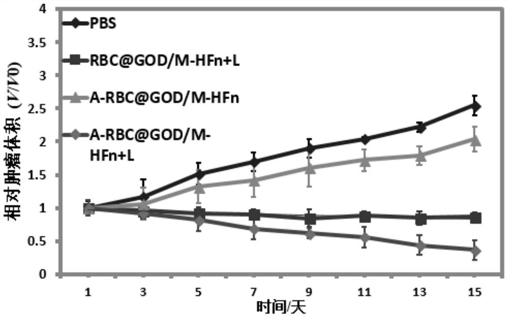 A bionic binary synergistic nanocarrier and its preparation method and application