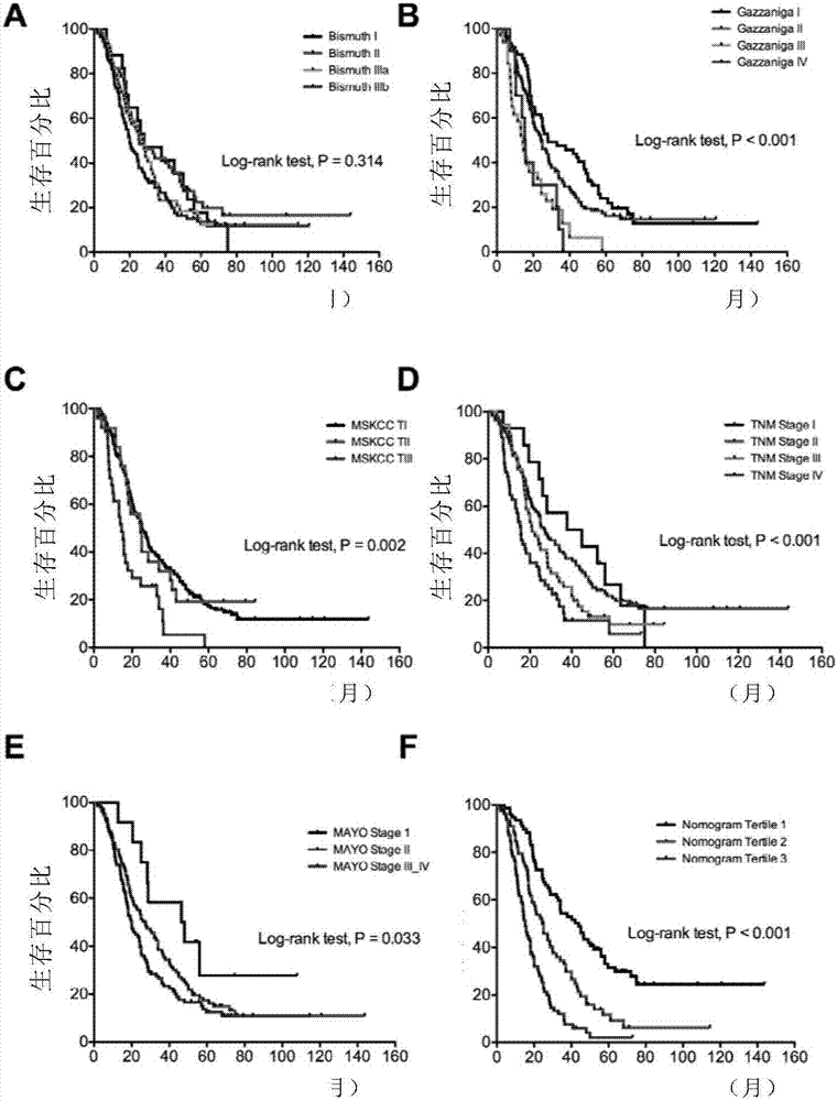 Hilar cholangiocarcinoma patient prognosis prediction model