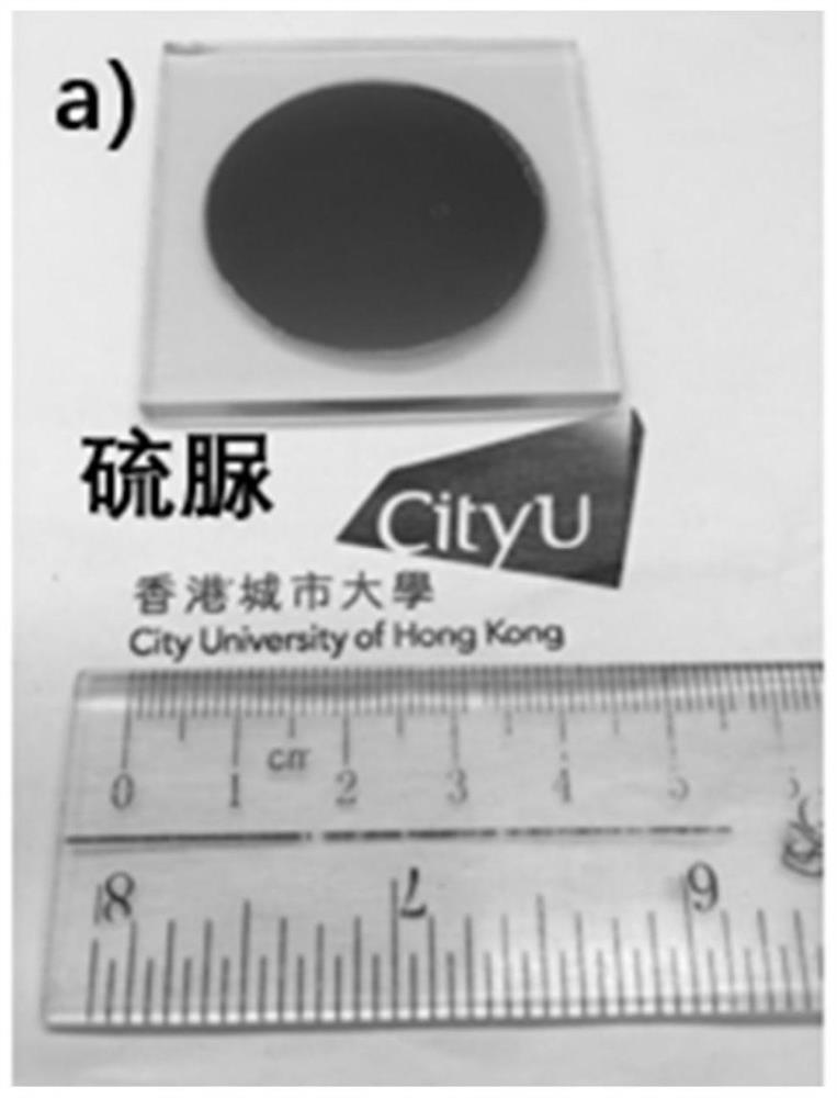 Colored carbon nitride-based thin film and preparation method thereof