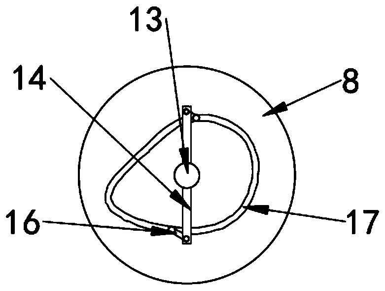 Paint spraying device for hardware production machining