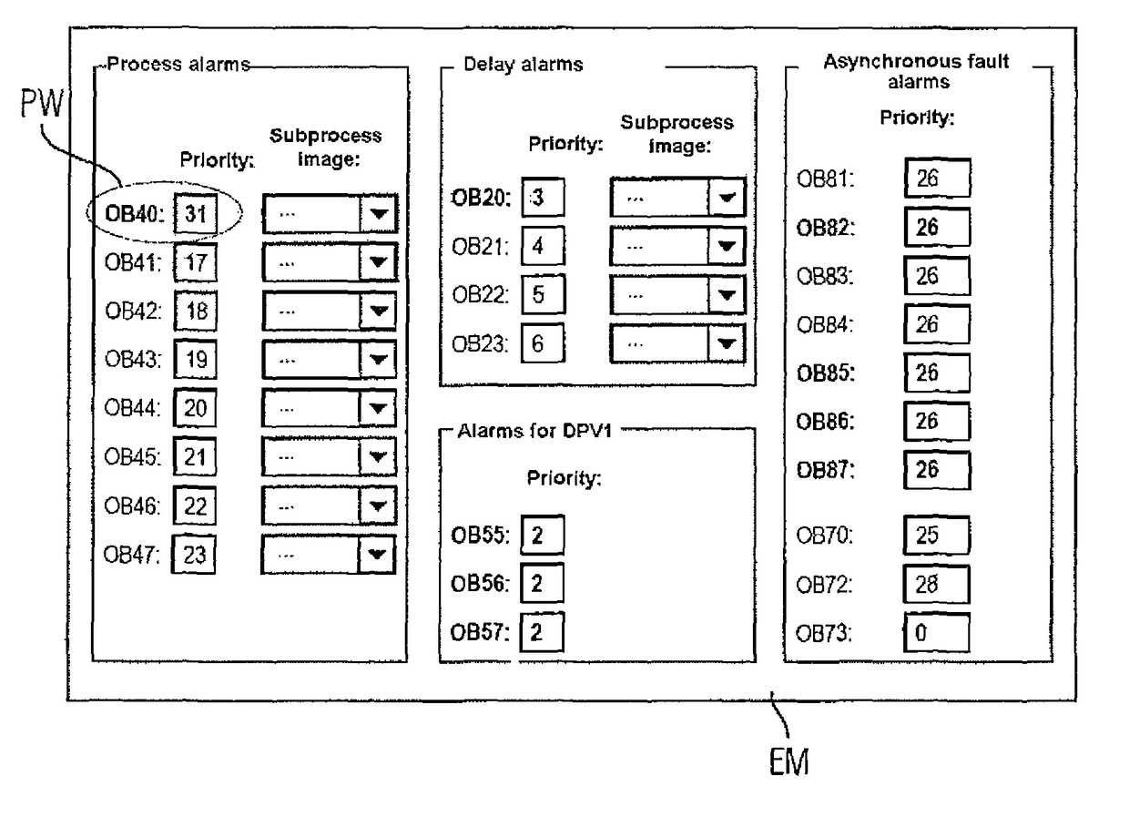 Method and programming system for programming an automation component