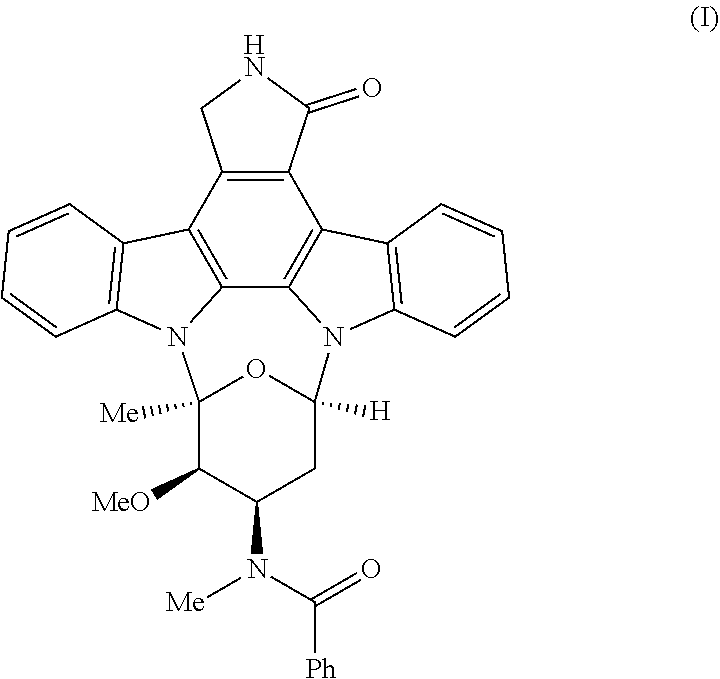 Process for the preparation of amorphous midostaurin with a low content of residual organic solvent