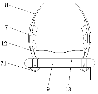 Dressing change auxiliary device for orthopedics