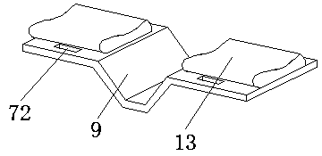 Dressing change auxiliary device for orthopedics