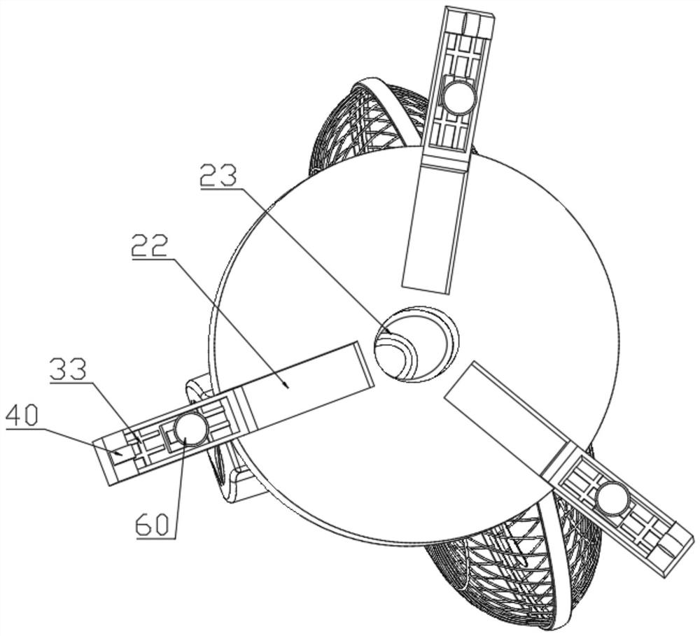 Floor fan capable of being fixed quickly