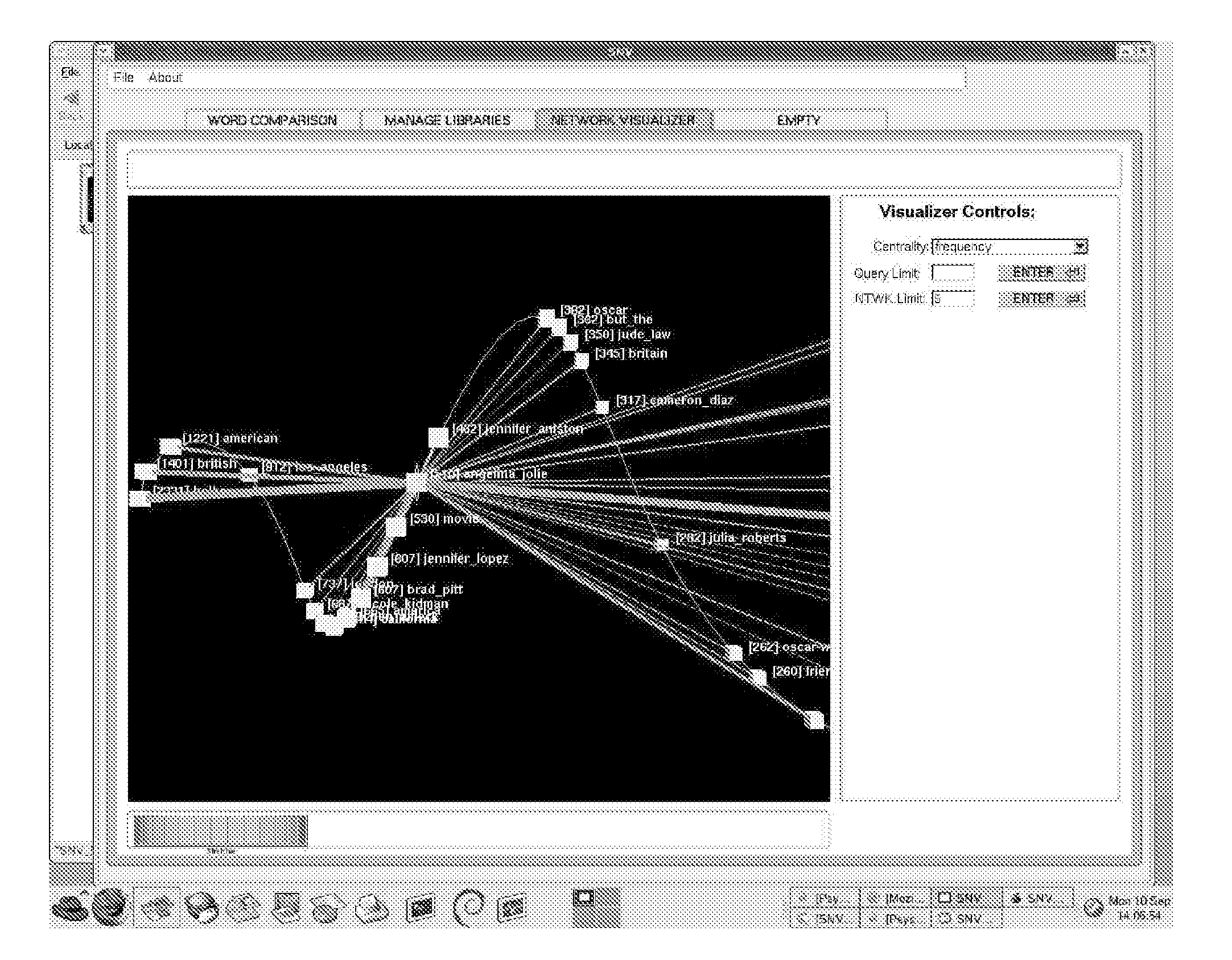 Method and system for extracting and characterizing relationships between entities mentioned in documents