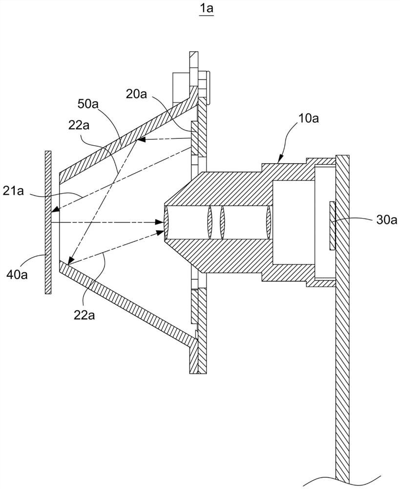 Lens device with shading structure