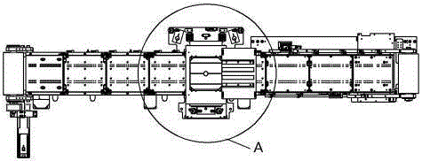 Solar cell welding and pressing device