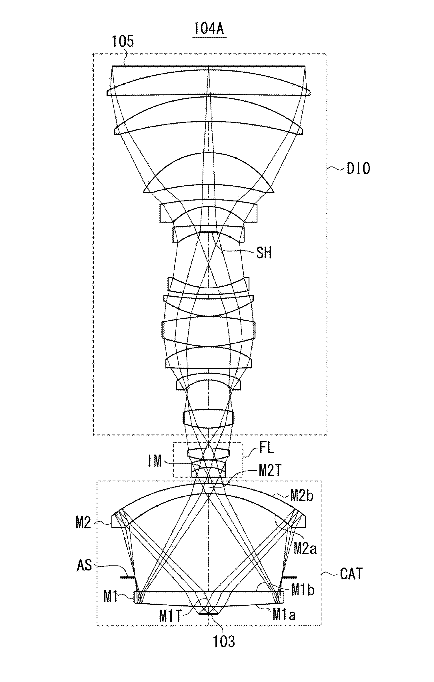 Catadioptric system and image pickup apparatus equipped with same