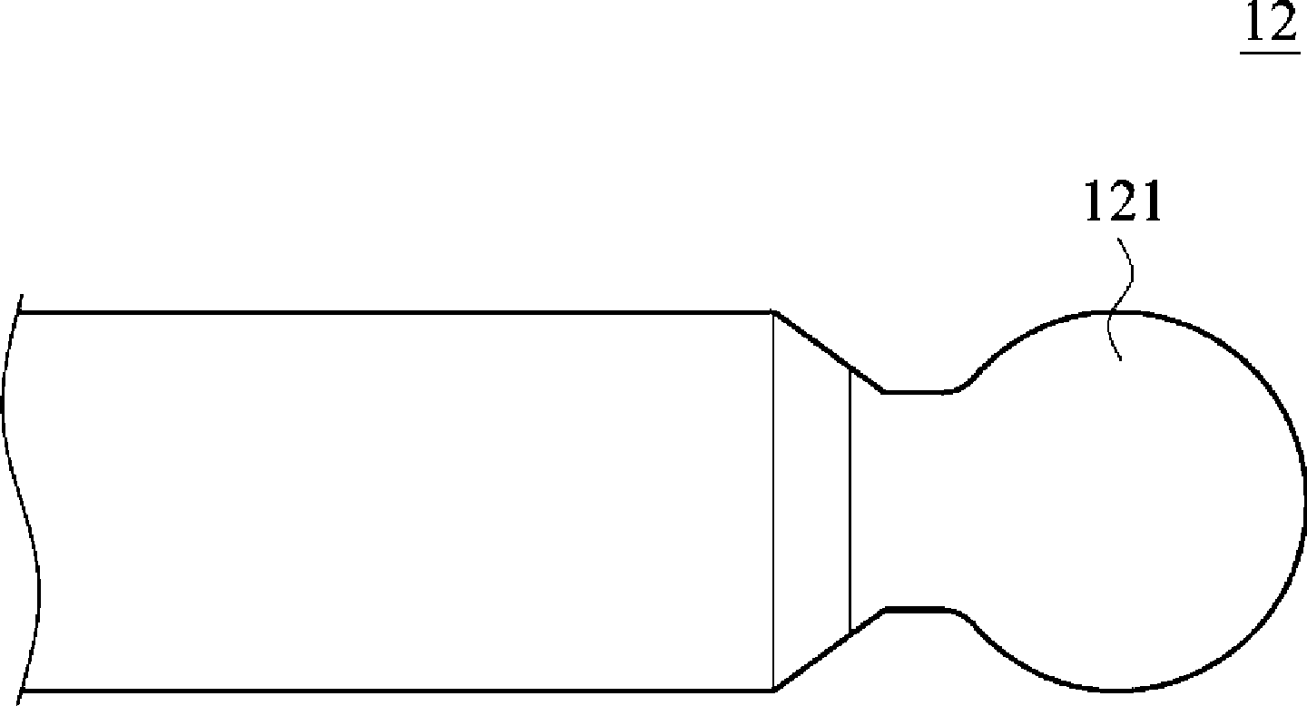 Lead frame structure and surface sticking semiconductor packaging structure formed by same