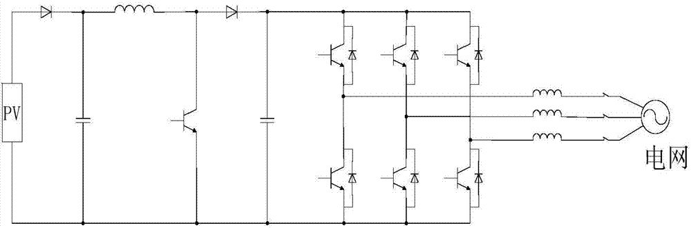 Photovoltaic grid-connected inverter low-voltage ride through method based on reactive current injection