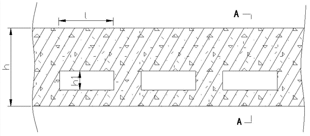 Opened backflow shutter type bulwark