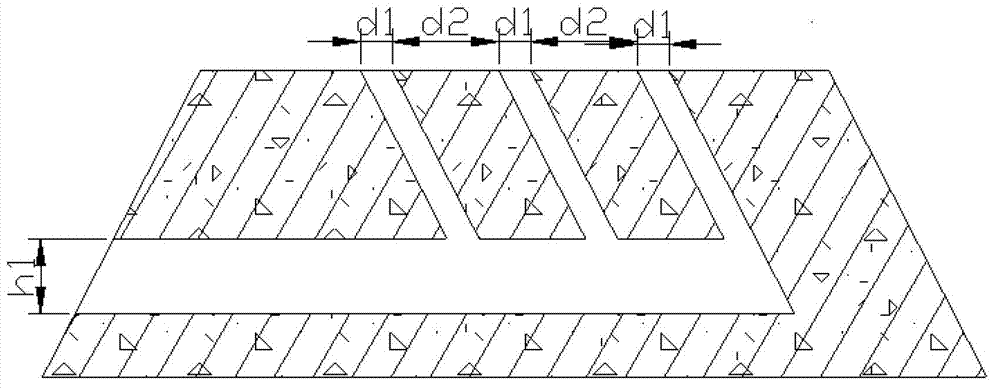 Opened backflow shutter type bulwark