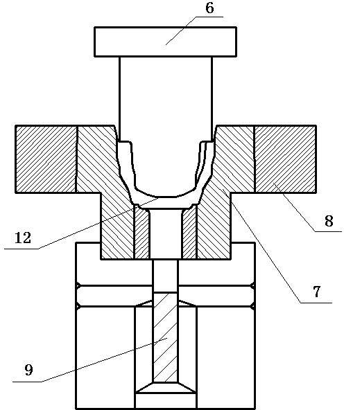 Precision-forging plastic molding technology of bell shell of ball-cage type universal joint