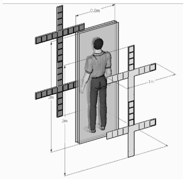 Three-dimensional imaging method based on reconfigurable electromagnetic surface array