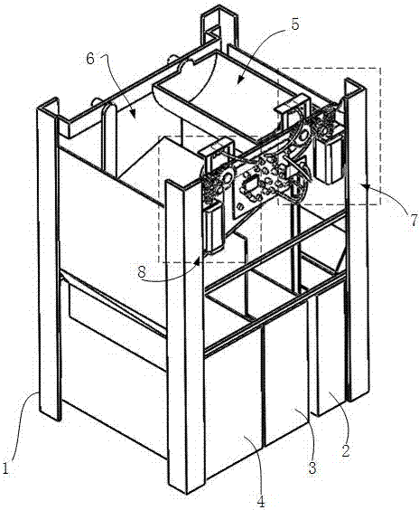 Intelligent sorting device for recycling beverage bottles