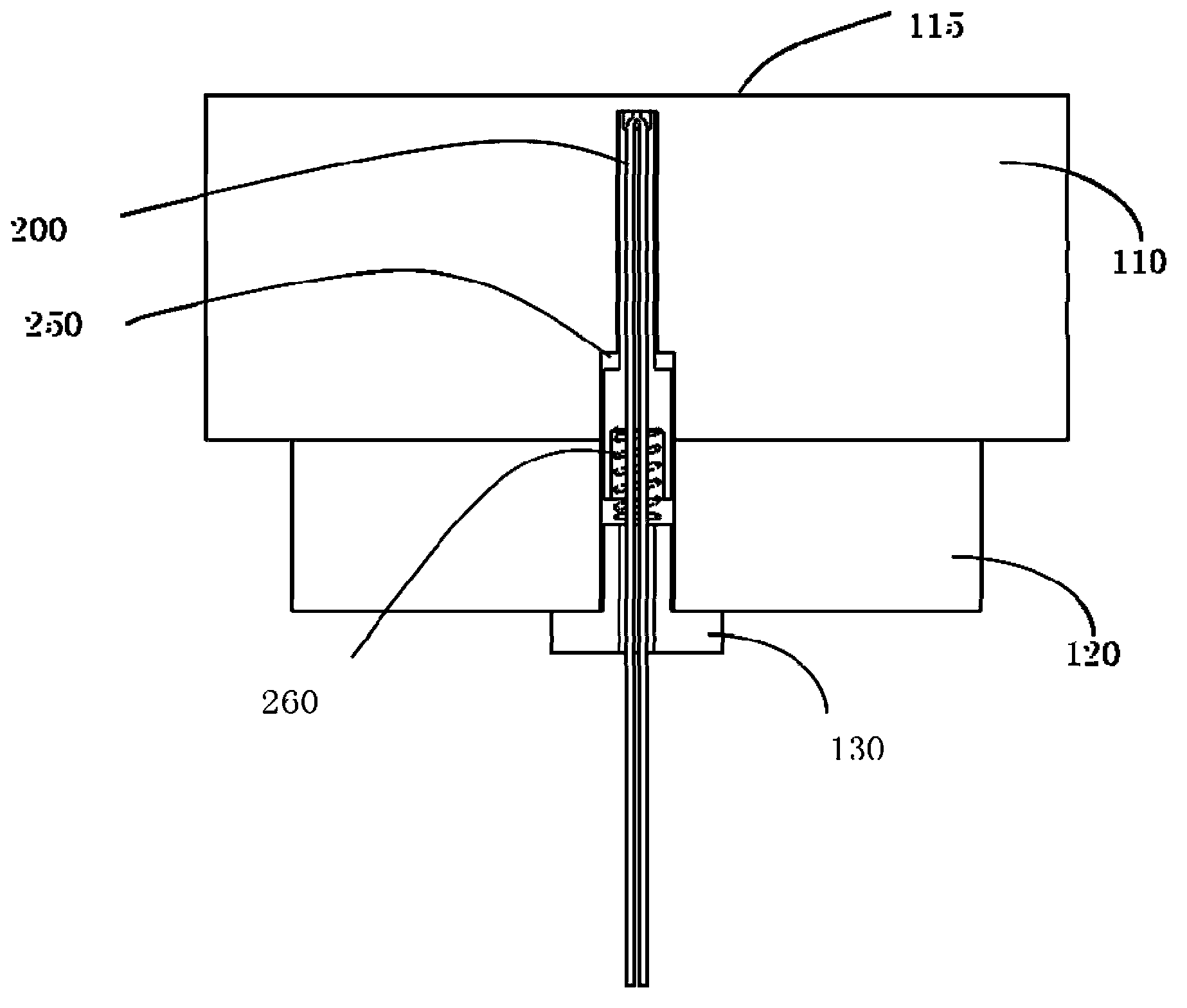 Temperature measuring device capable of realizing stable temperature measurement and semiconductor device comprising temperature measuring device