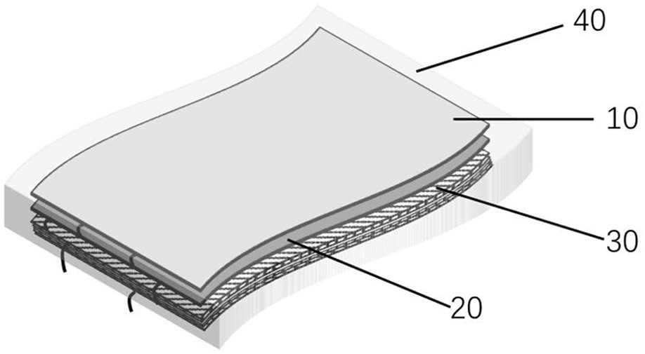 Self-energized flexible energy storage device and self-energized sensing device