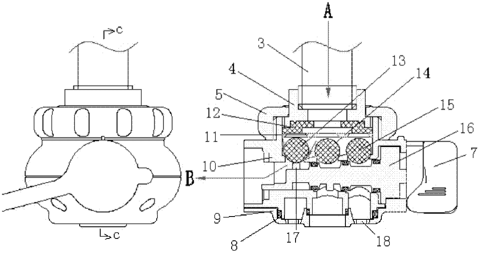 Multifunctional combined tap