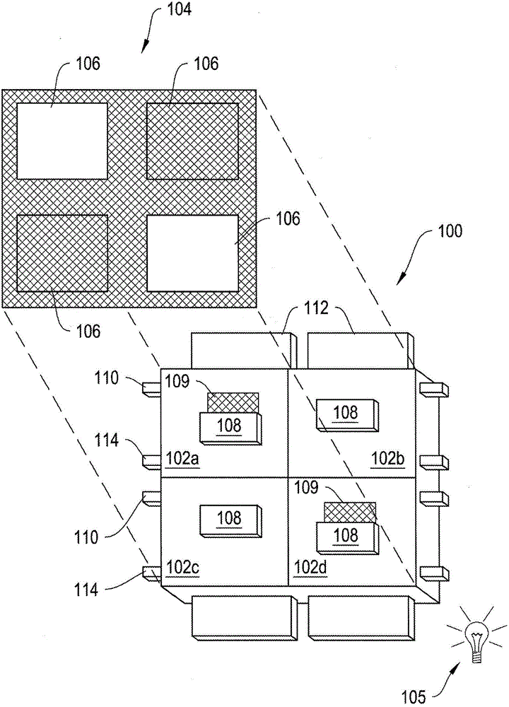Display device incorporating multiple dielectric