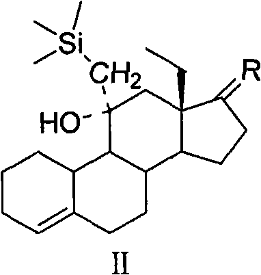 Preparation technology of desogestrel and its new intermediate compound