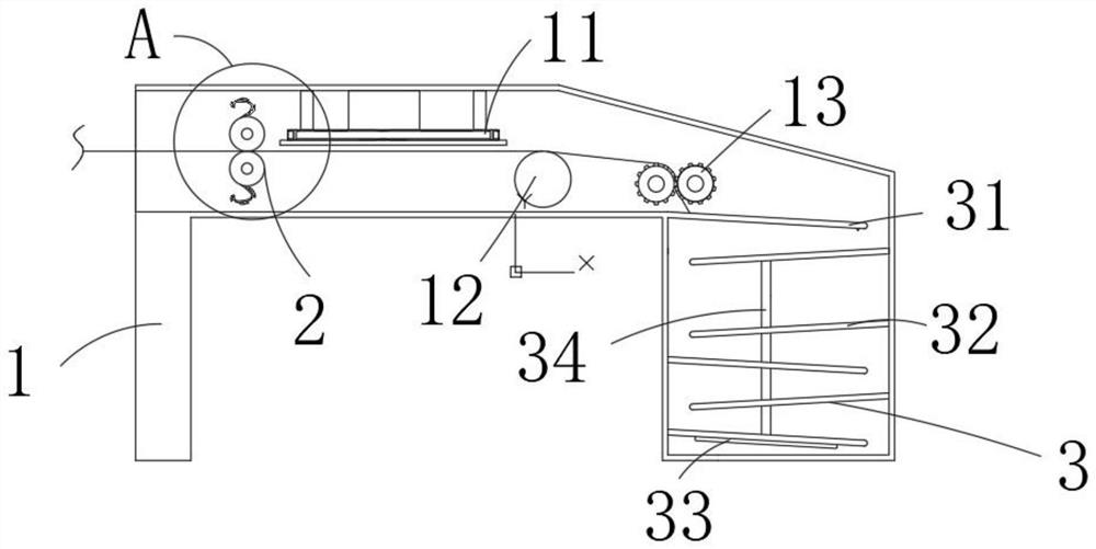 Surface treatment device for producing durable anti-fuzzing fabric