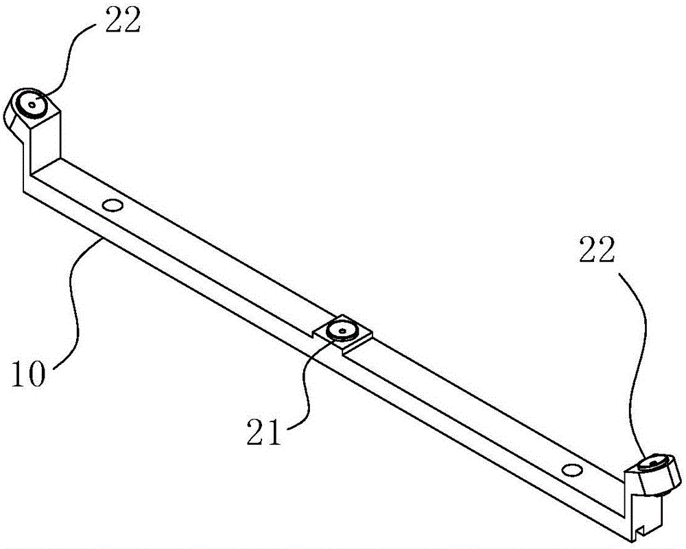 Curve distribution type shock wave bullet positioning apparatus and impact point positioning method thereof