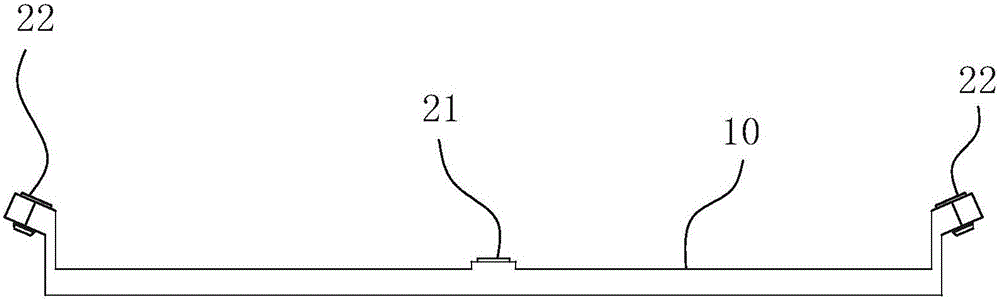 Curve distribution type shock wave bullet positioning apparatus and impact point positioning method thereof