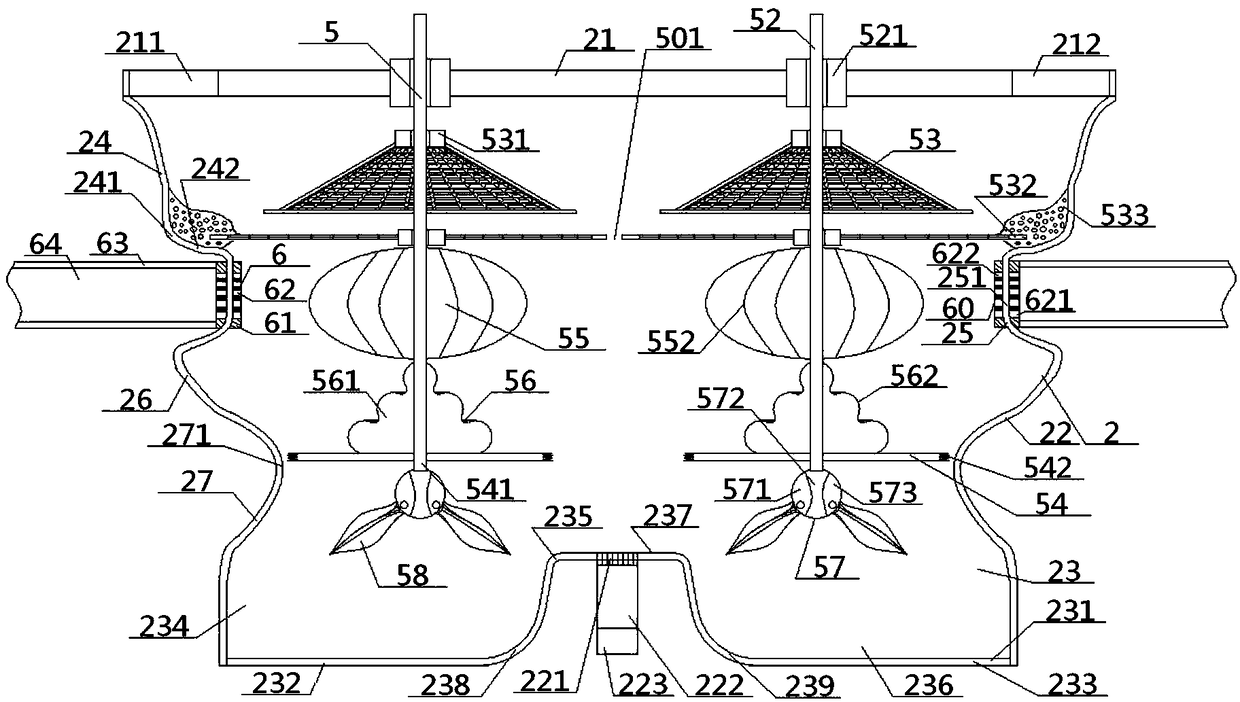 Low-dust production system of common dry-mixed mortar