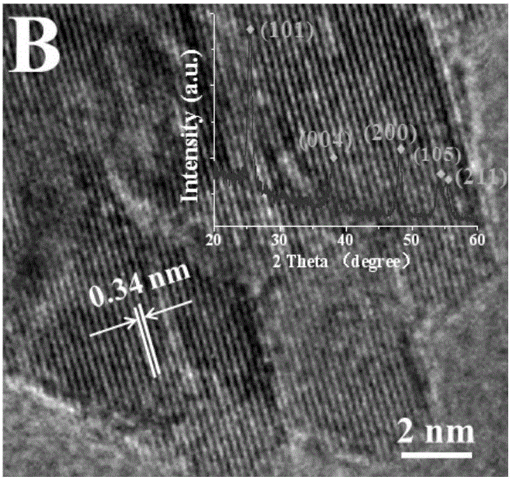 TiO2 mesoscopic crystal based trypsin photoelectrochemical detection method