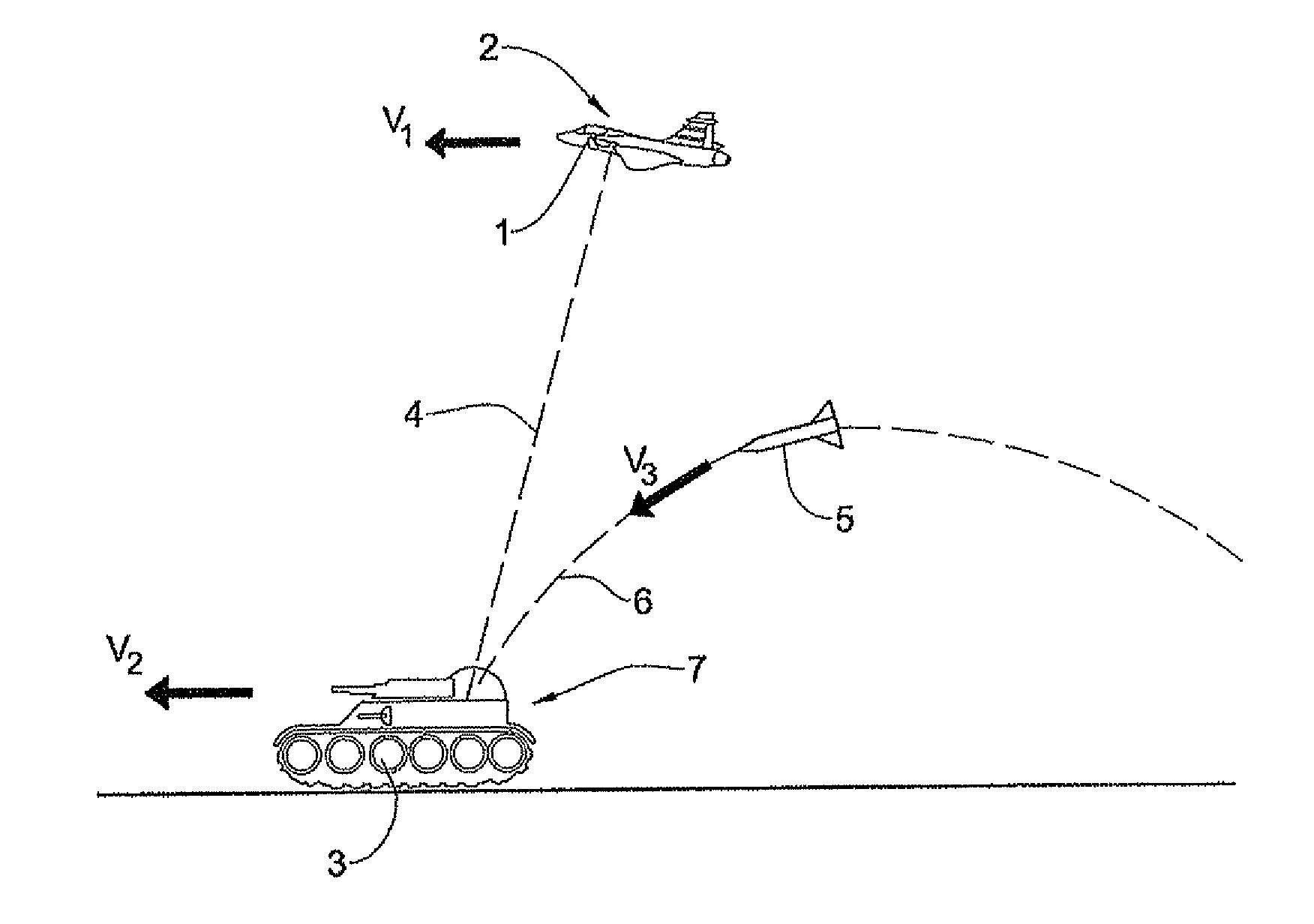 Method and system for designating a target and generating target-related action