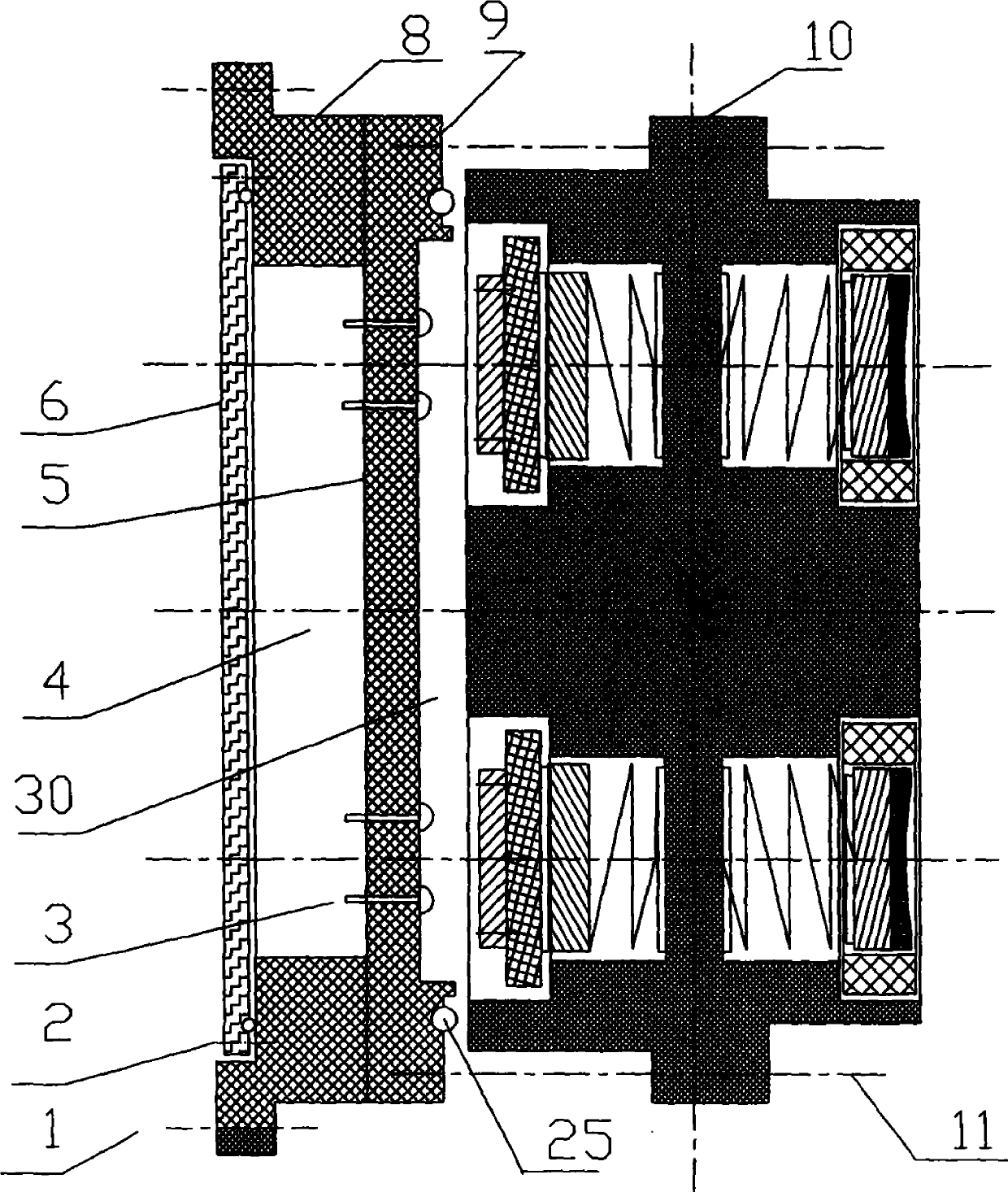 Magnetic-control explosion-proof press button