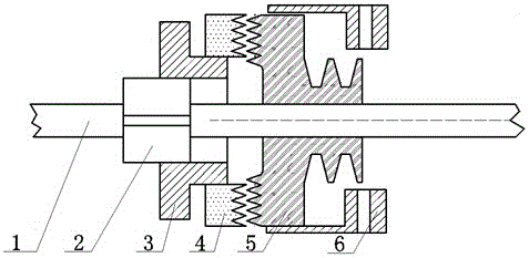 Chuck type continuously variable transmission mechanism