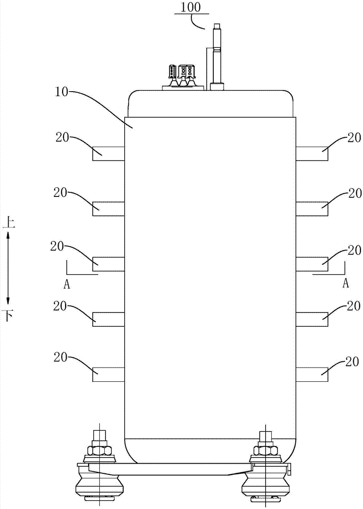 Compressor and refrigerating device with same