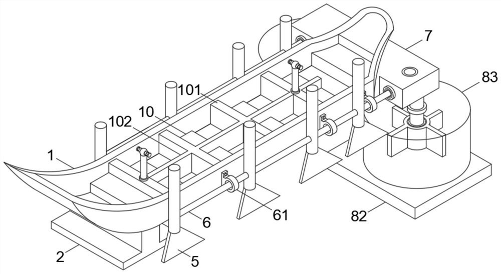 Dragon boat rowing multi-person cooperative training device