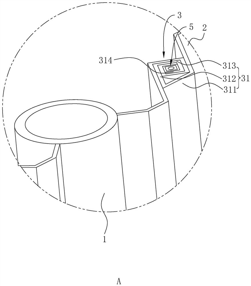 Fabricated cofferdam structure and construction method