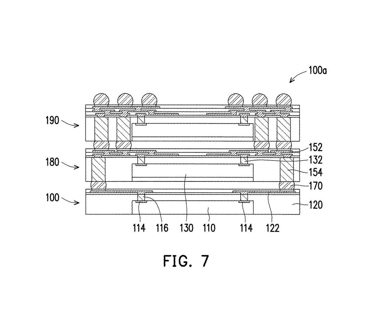 Chip package structure with conductive pillar and a manufacturing method thereof