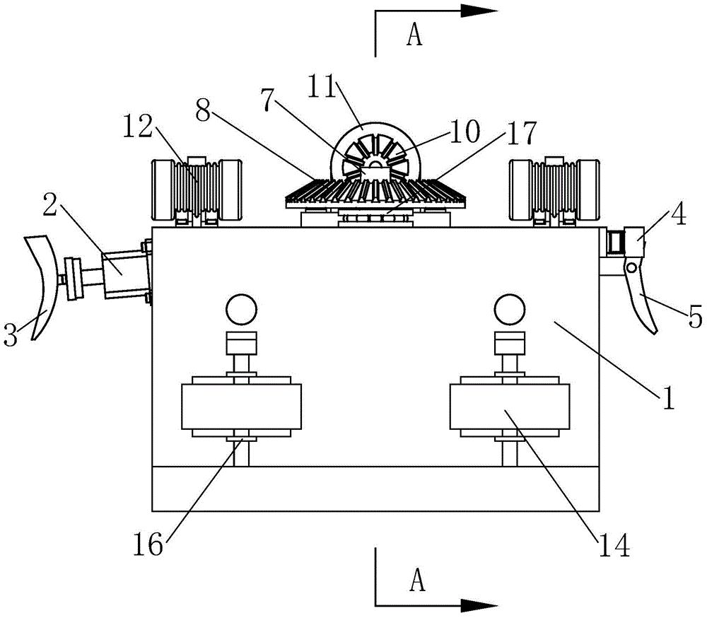 Batten grinding device