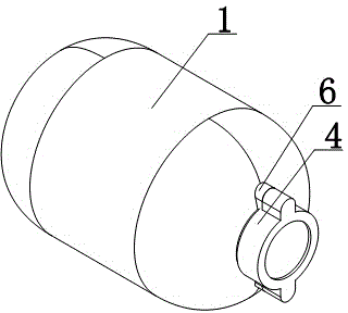 Medicine powder sealing tank