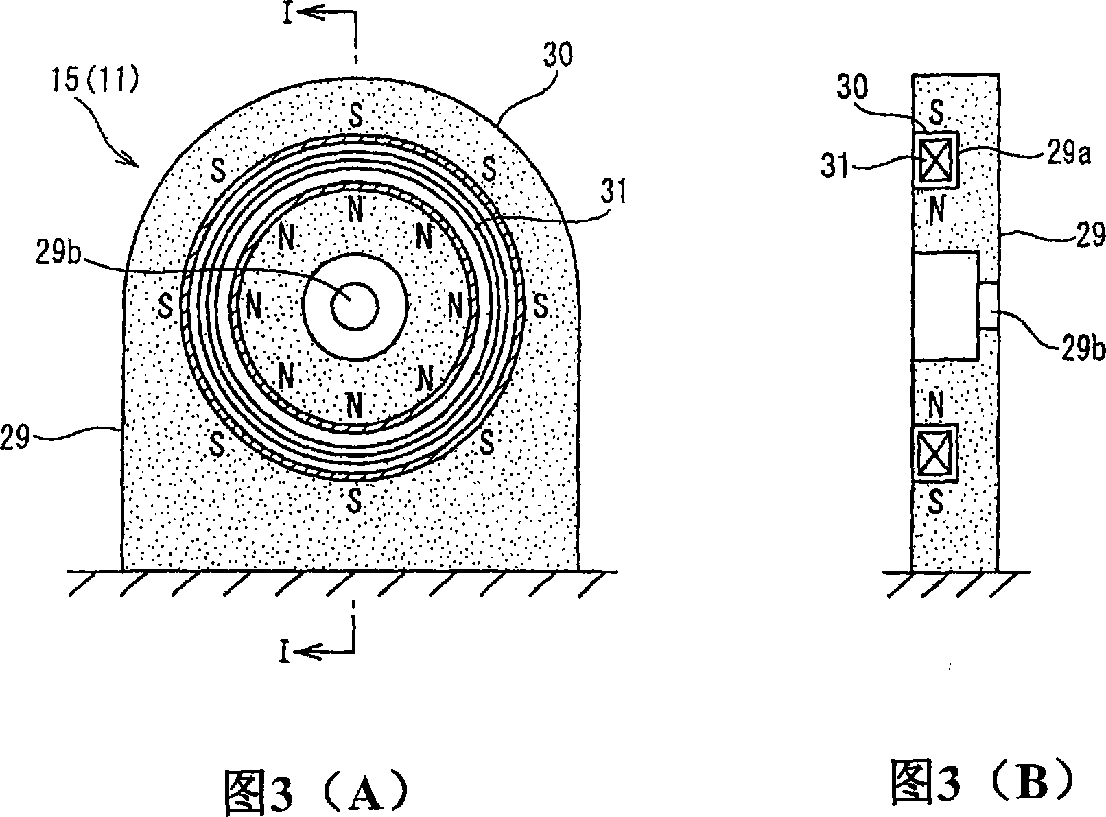 Induction type synchronous motor