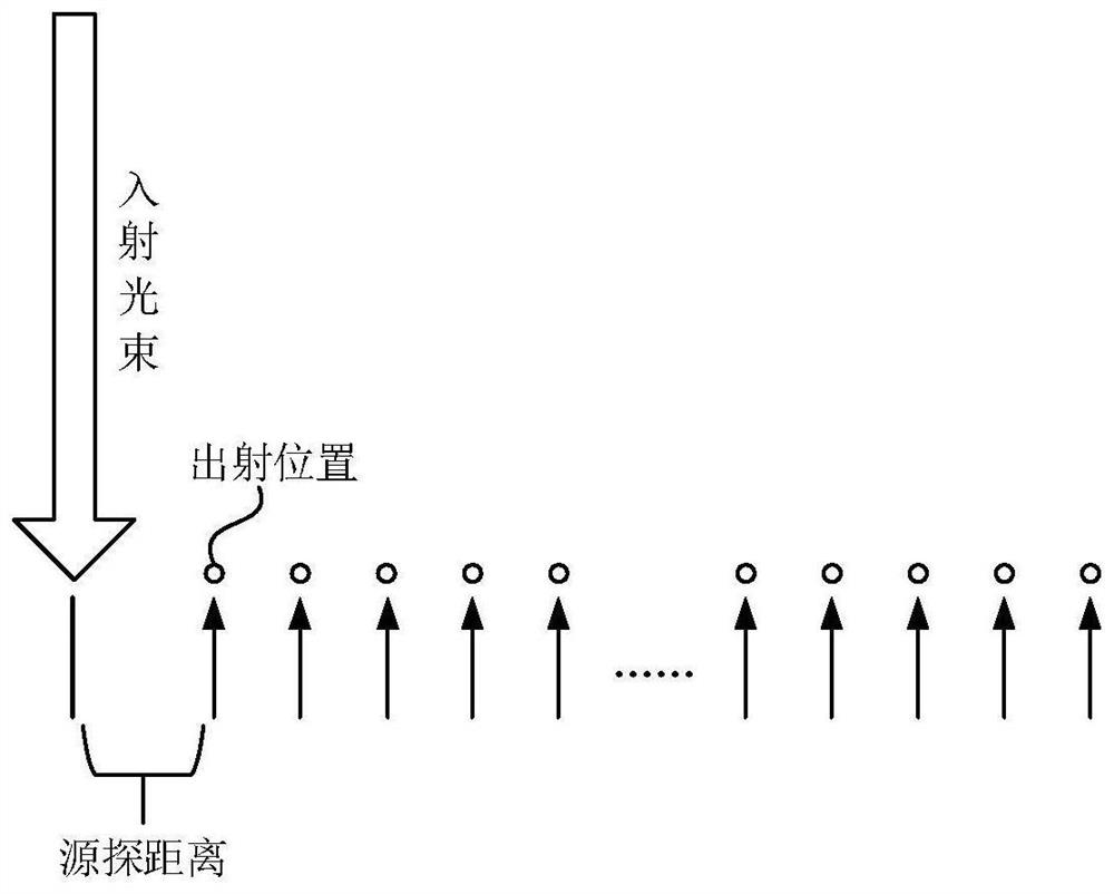 Tissue component noninvasive detection method, device and system and wearable equipment