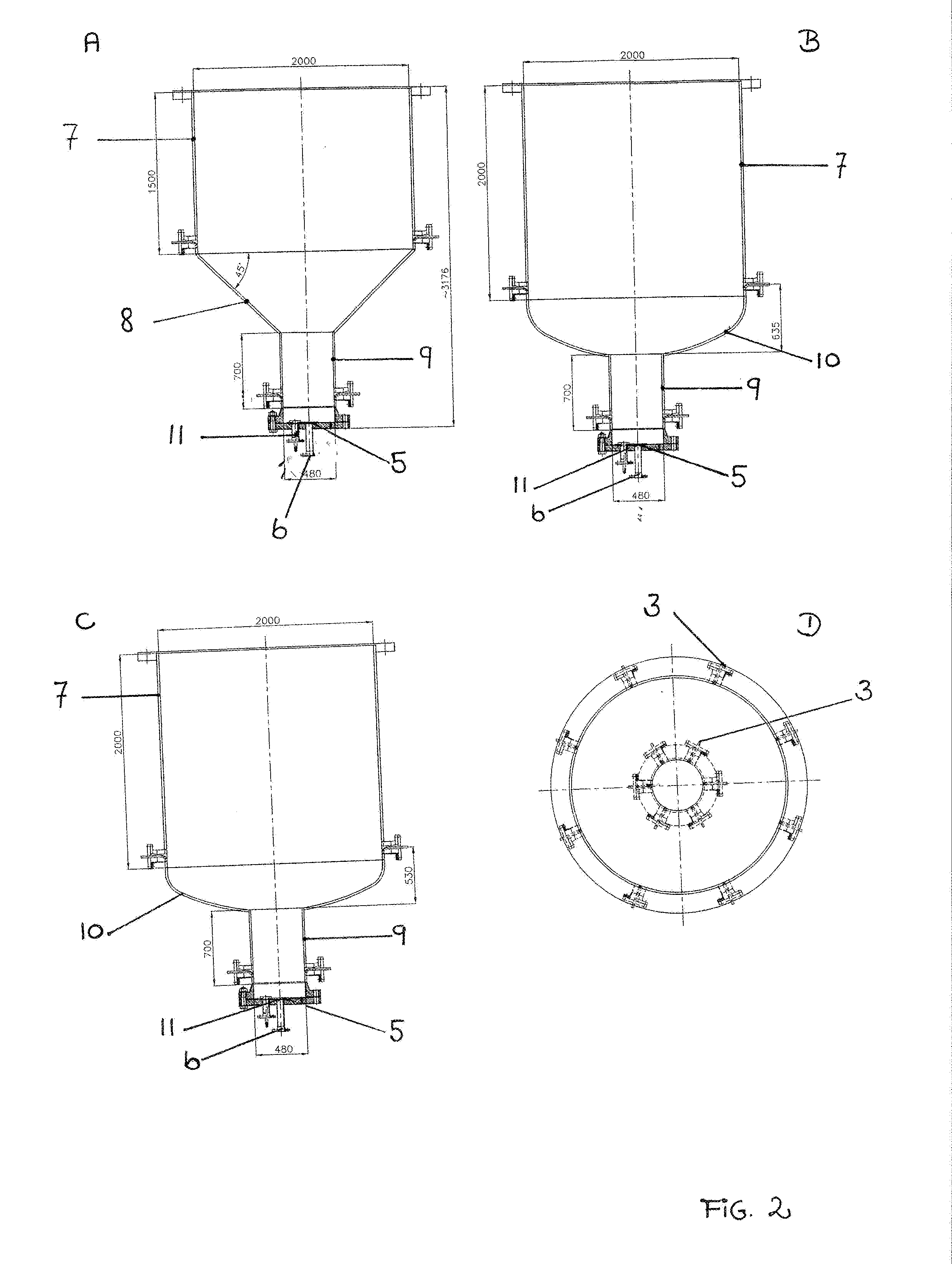 Device and methods for discharging pretreated biomass from higher to lower pressure regions