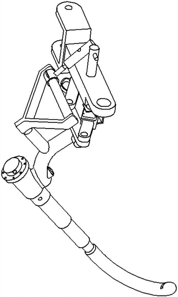 Stepping type tree-climbing robot with metamorphic function