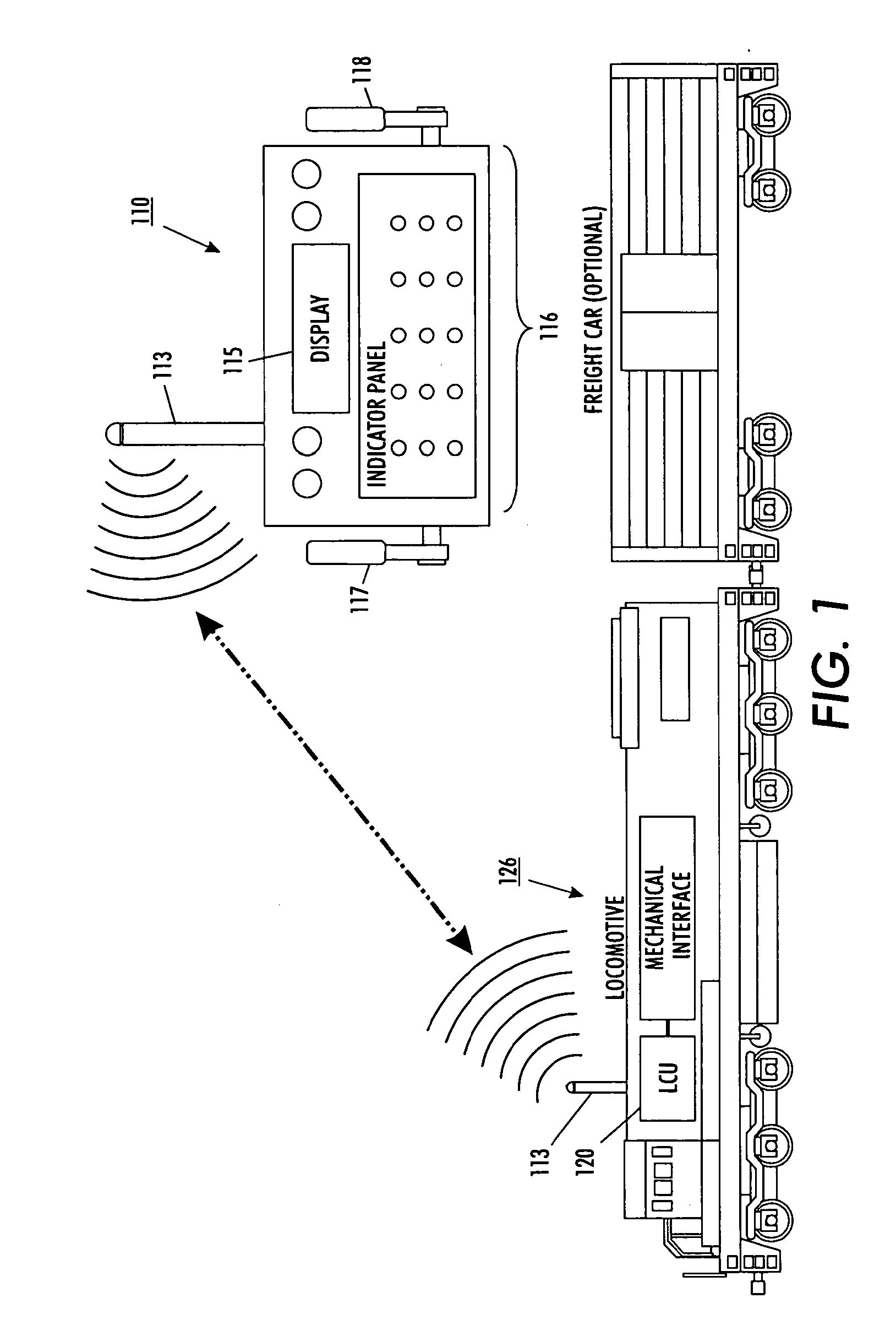 System and method for remote control of locomotives