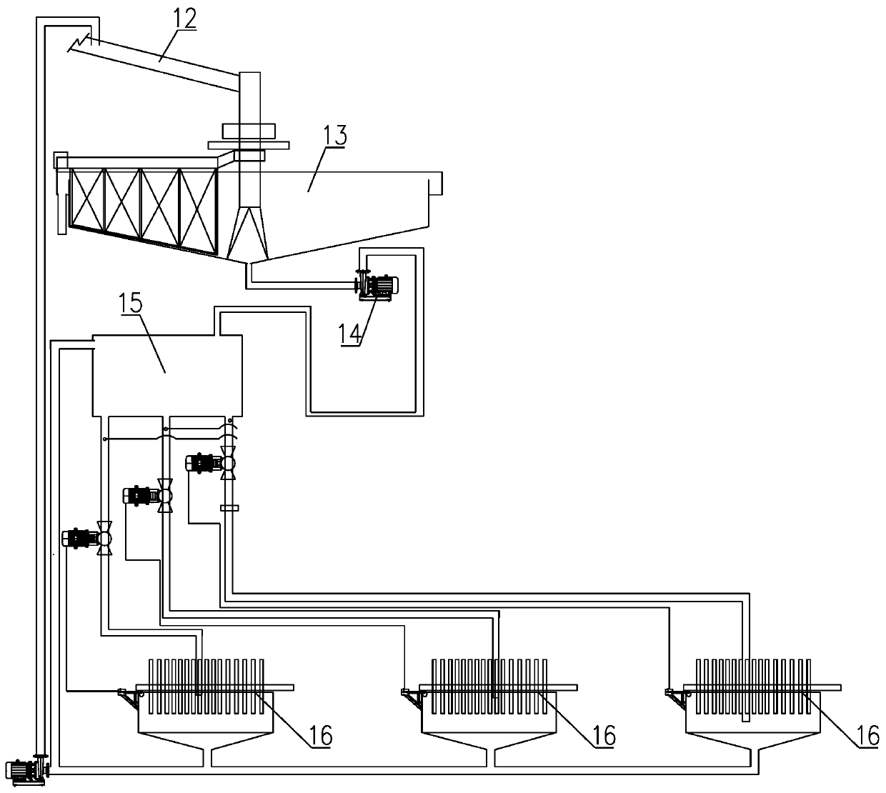 A kind of method for improving the yield of reverse flotation iron concentrate while reducing the consumption of caustic soda