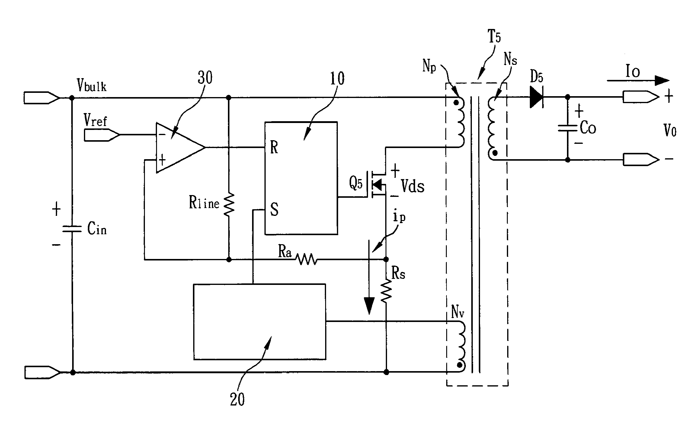 Constant-current circuit capable of voltage compensation and zero-voltage switching