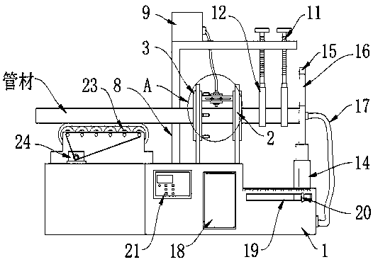 Low-heating laser cutting machine