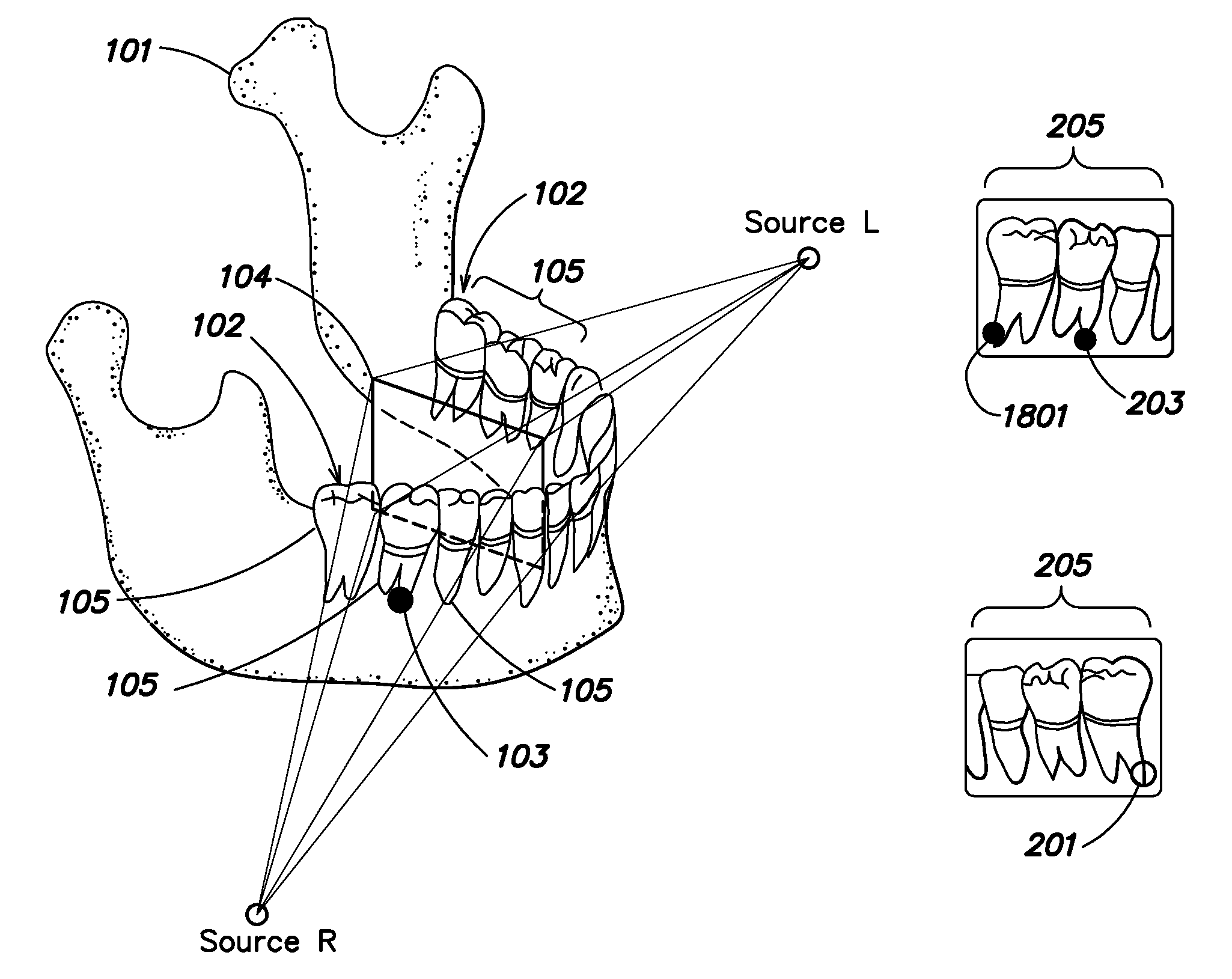 Methods and apparatus for preserving orientation information in radiography images