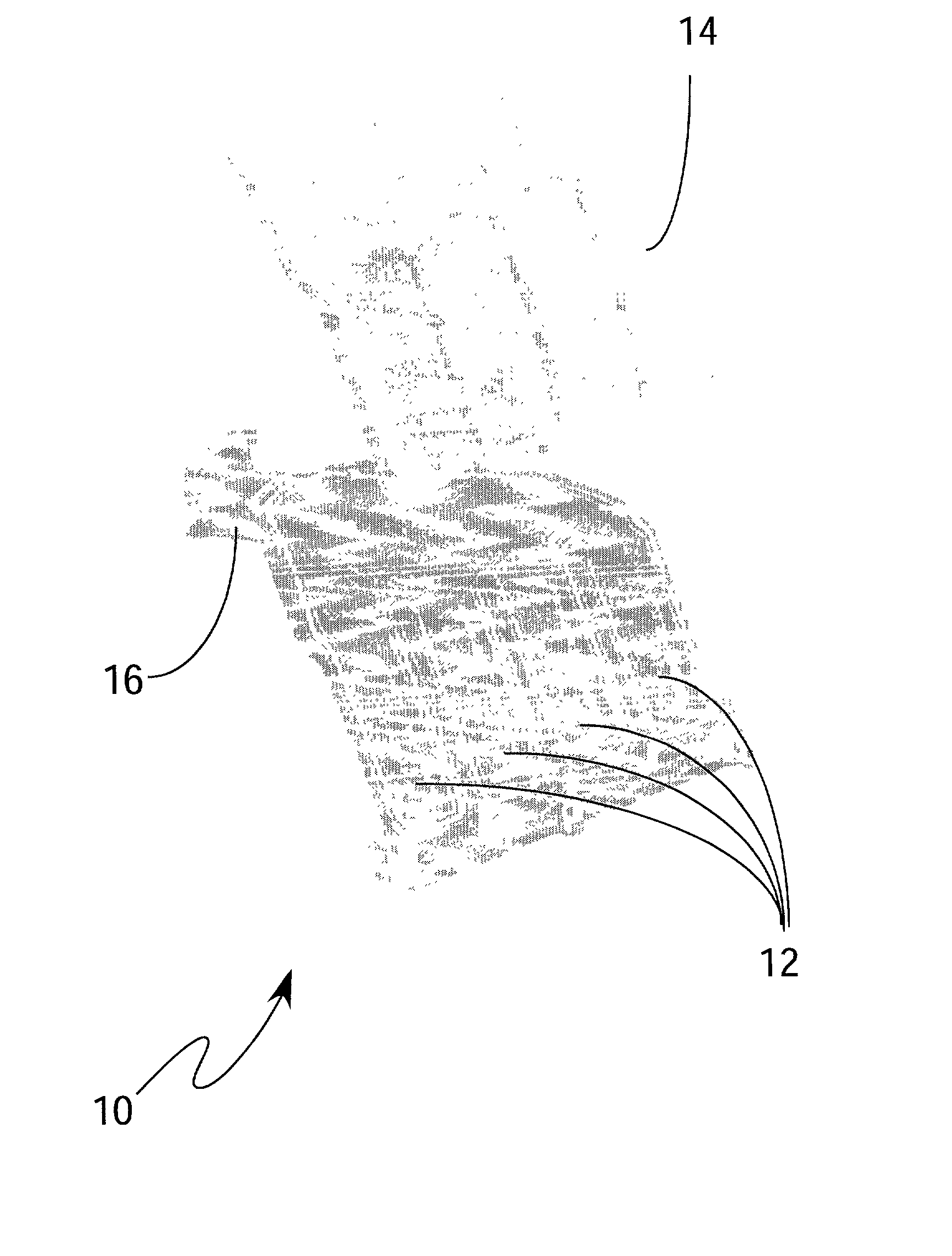 Engine noise barrier