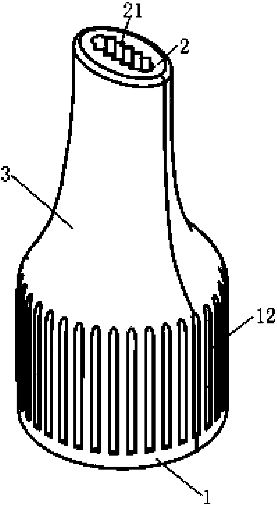 Extrusion nozzle for pet spout bag snack